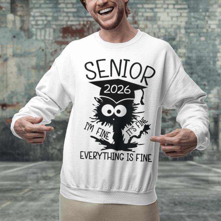 Senior 2026 High School College Graduation Year Class Of 26 Unisex Sweatshirt