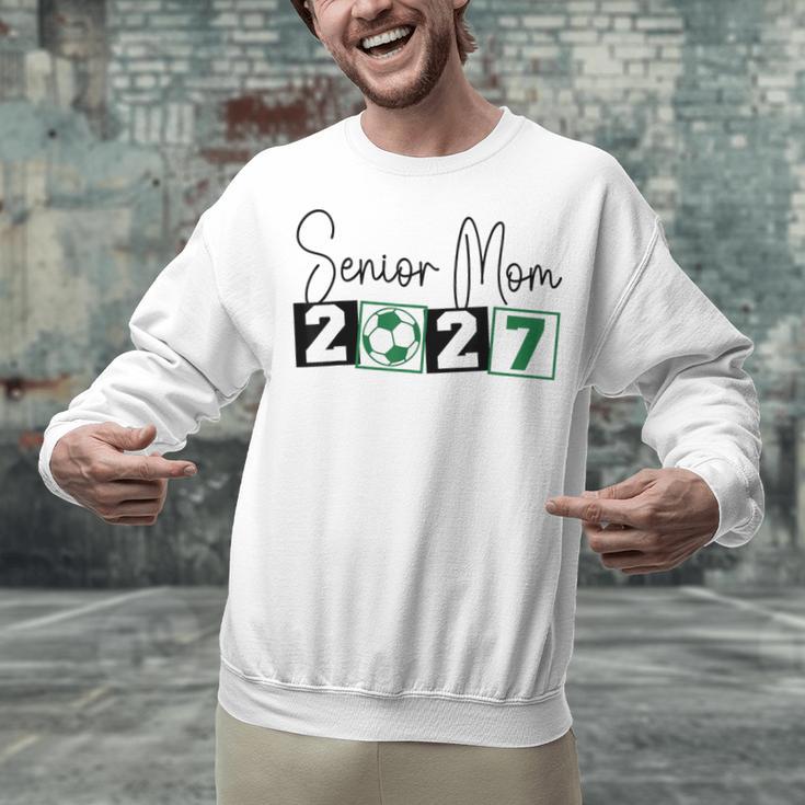 Senior 2027 Soccer Mom Final Season Class Of 2027 Graduation Unisex Sweatshirt
