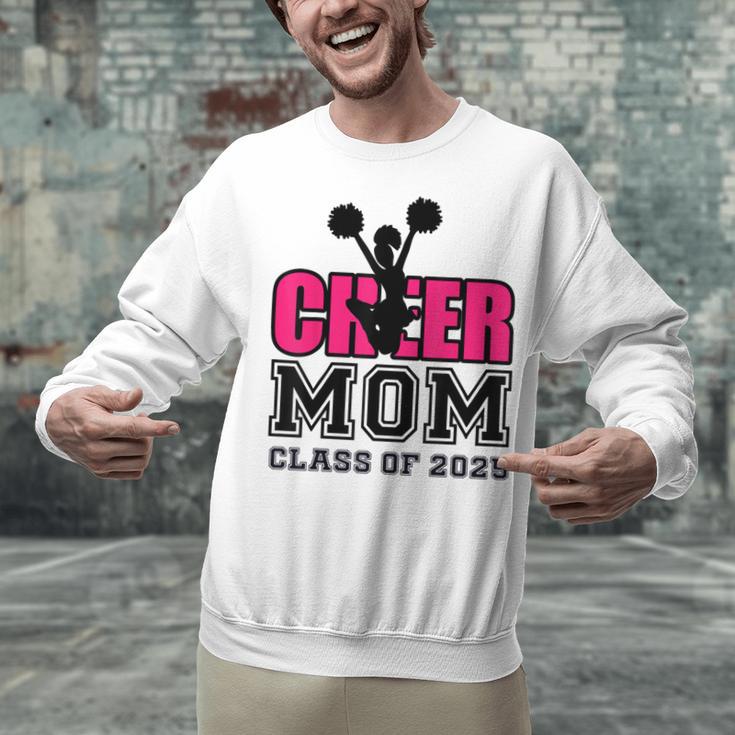 Senior Cheerleader Mom Cheer Class Of 2025 Graduation Women Unisex Sweatshirt