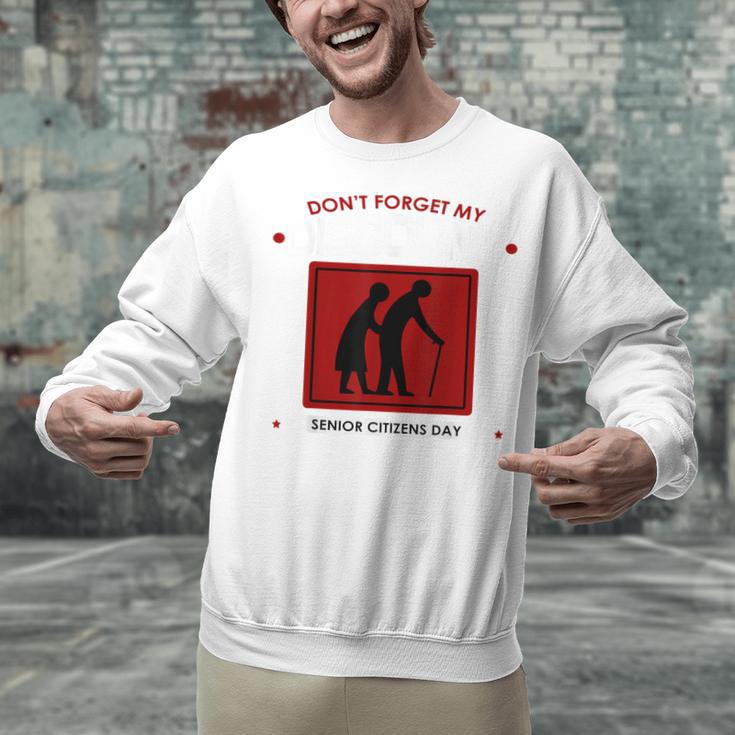 SENIOR CITIZENS DAY Don't Forget My DISCOUNT Graduation Day Unisex Sweatshirt