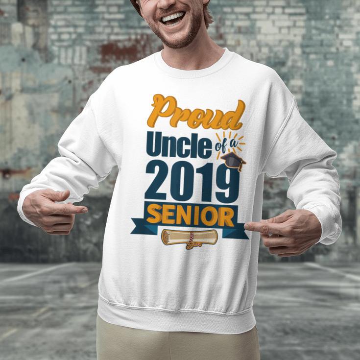 Senior Class Of 2019 Tshirt Graduation School Students Uncle Unisex Sweatshirt