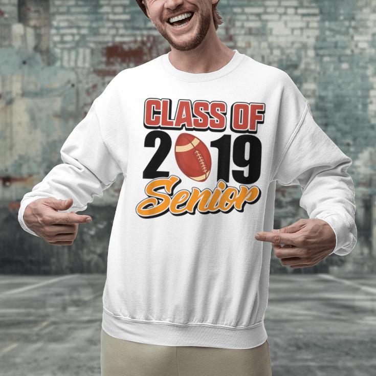 Senior Class Of 2019 Tshirt Graduation Students Football Unisex Sweatshirt