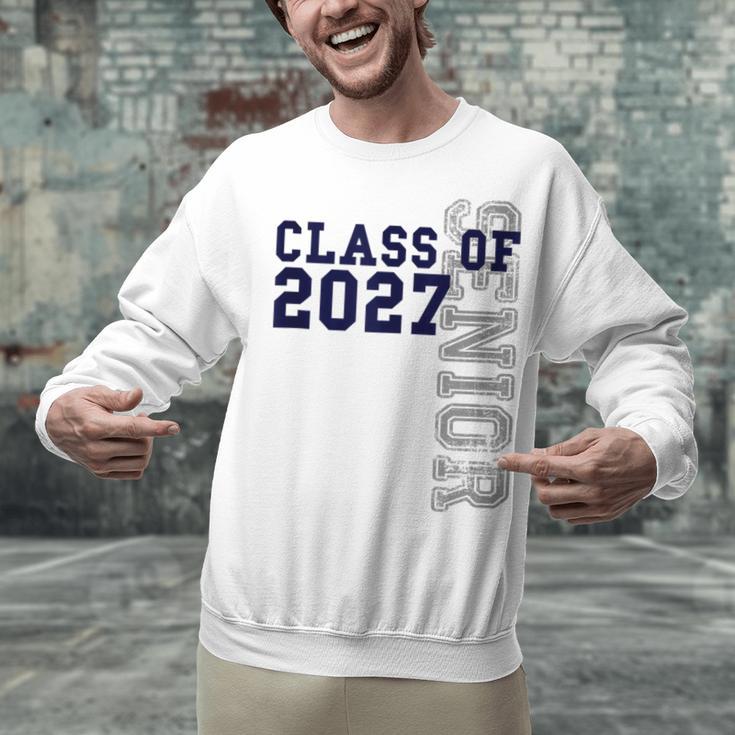 Senior Class Of 2027 Graduation Year High School & College Unisex Sweatshirt