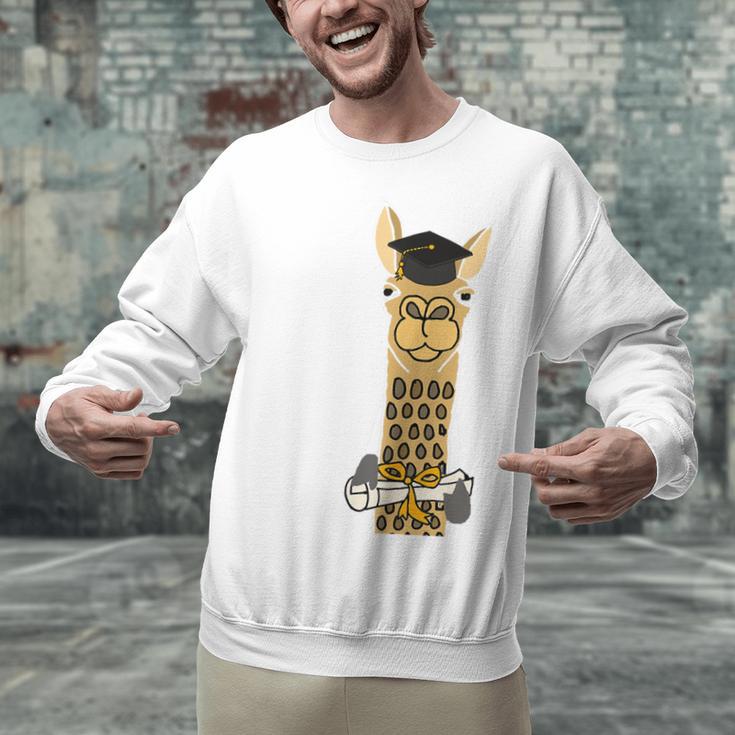 SmileteesGrad Llama Graduation T-Shirt Unisex Sweatshirt