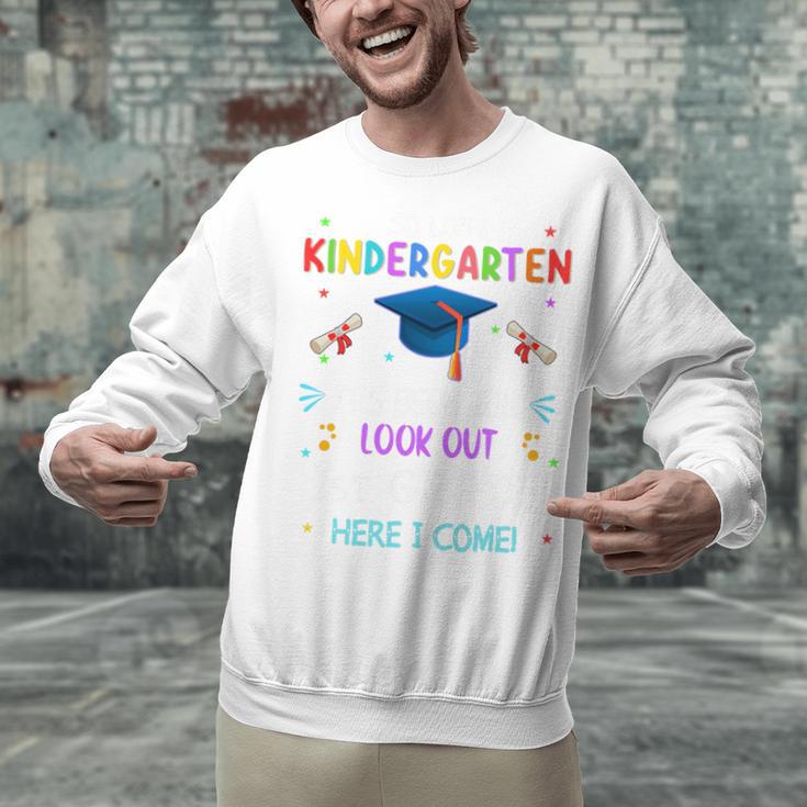 So Long Kindergarten Graduation Look Out 1st Grade 2025 Kids Premium Tri-Blend Unisex Sweatshirt