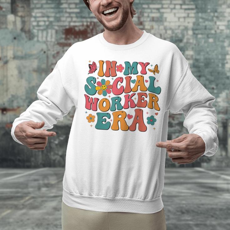 In My Social Worker Era Cute Social Worker Graduation MSW Unisex Sweatshirt