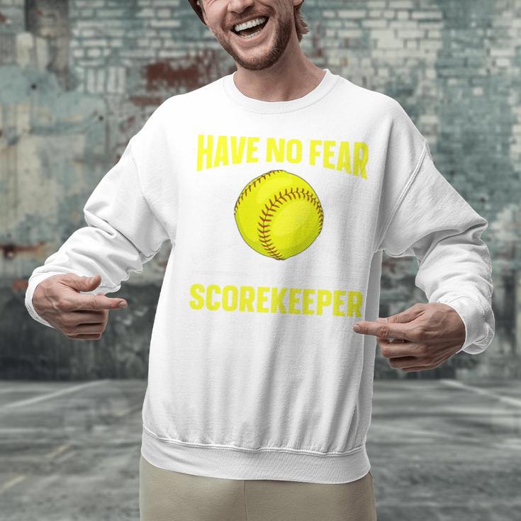 Softball Scorekeeper For a Score Book Keeper Premium Tri-Blend Unisex Sweatshirt