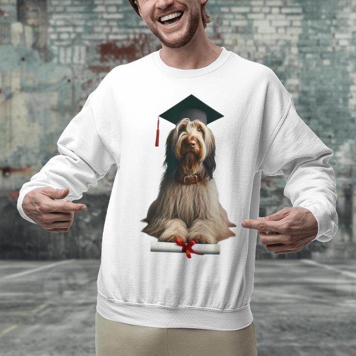 Spinone Italiano Dog Graduation Cap School Graduate Owner Men Women Kids Unisex Sweatshirt