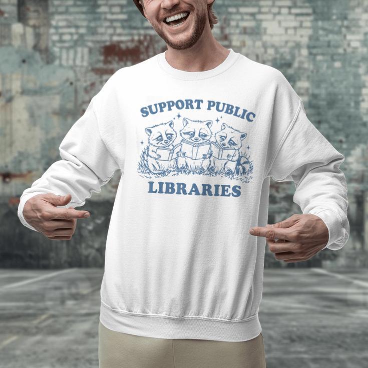 Support Your Local Library Read Banned Books Librarian Unisex Sweatshirt Support Your Local Library Read Banned Books Librarian Unisex Sweatshirt
