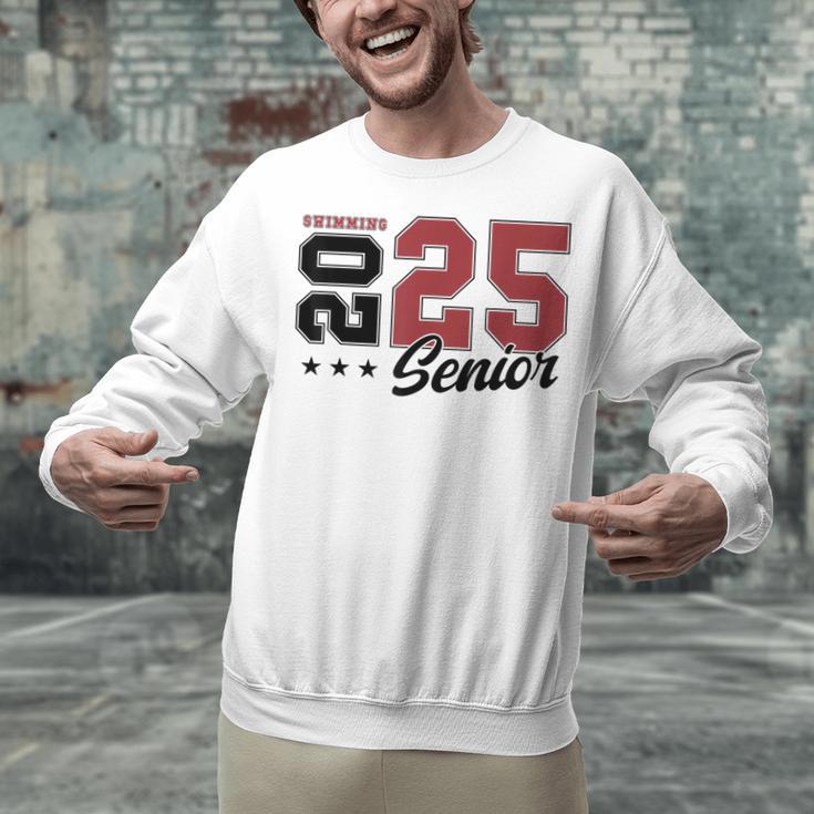 Swimming Senior Night Swimming Senior 2025 Graduation 59 Unisex Sweatshirt