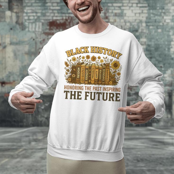 History Honoring Past Inspiring The Future Book Unisex Sweatshirt