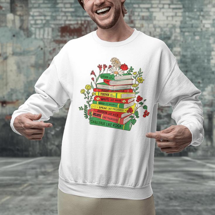 History Month Black History Shirts Book Lover Teacher Unisex Sweatshirt