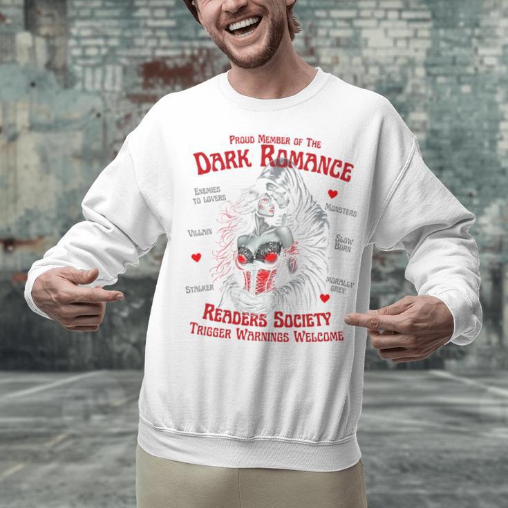 Trigger Warning Book Lover Dark Romance Smut Reader Unisex Sweatshirt Trigger Warning Book Lover Dark Romance Smut Reader Unisex Sweatshirt