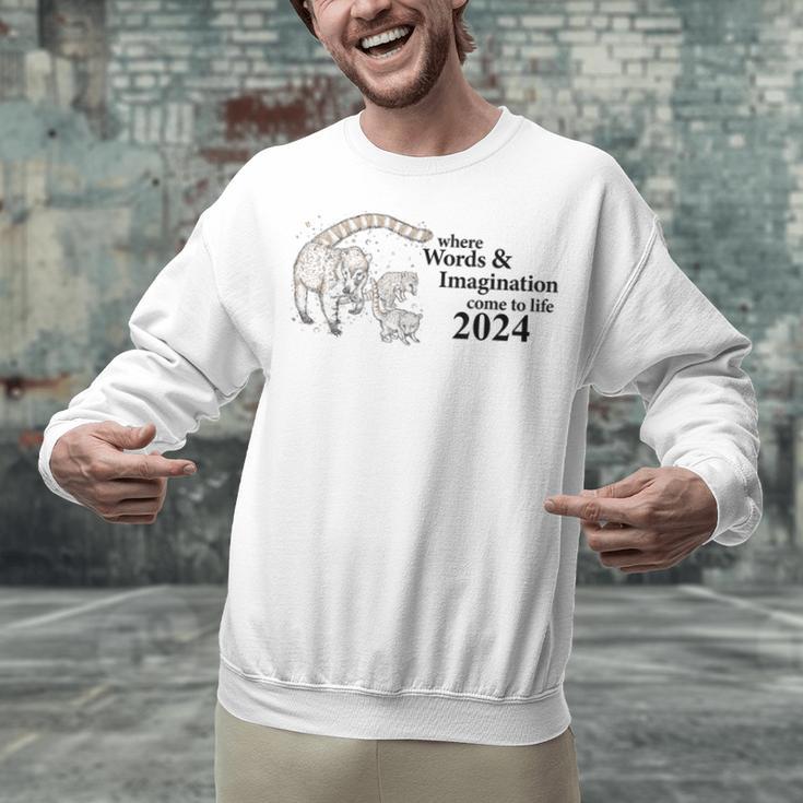 Tucson Festival Of Book TFOB 2024 Coatimundi Mascot Unisex Sweatshirt Tucson Festival Of Book TFOB 2024 Coatimundi Mascot Unisex Sweatshirt