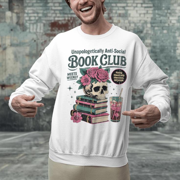 Unapologetically Anti Social Book Club Unisex Sweatshirt