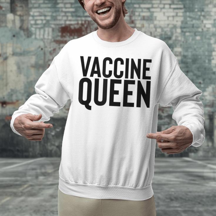 Vaccine Queen Nursing Graduation Shirt Unisex Sweatshirt