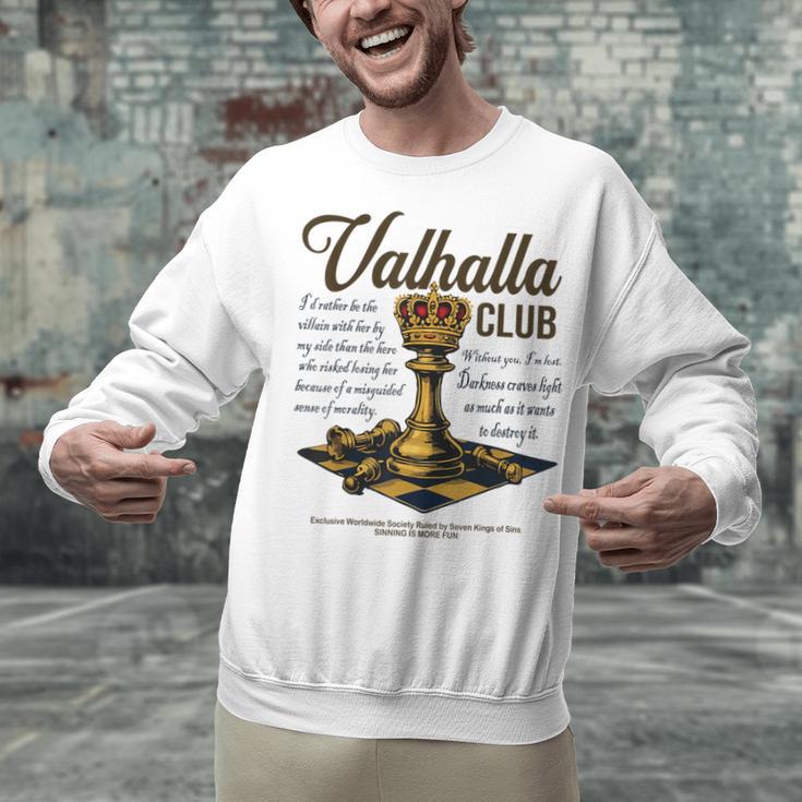 Valhalla Club Vintage Twisted Kings Sin Ana Book Love Alex Unisex Sweatshirt Valhalla Club Vintage Twisted Kings Sin Ana Book Love Alex Unisex Sweatshirt