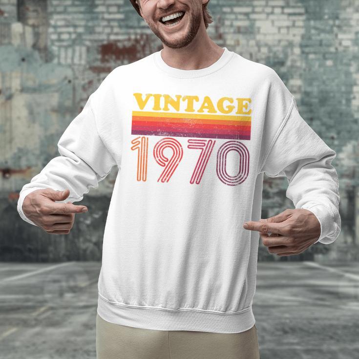 Vintage 1970 Retro Style 70's Born Nostalgia Vibes Birthday Premium Tri-Blend Unisex Sweatshirt Vintage 1970 Retro Style 70's Born Nostalgia Vibes Birthday Premium Tri-Blend Unisex Sweatshirt