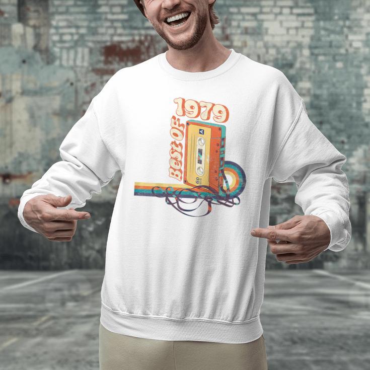 Vintage Best Of 1979 41st Birthday Graduation Cassette Tape Unisex Sweatshirt