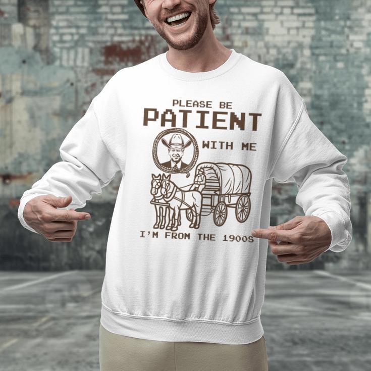 Vintage Biden Please Be Patient With Me I'm From The 1900s Unisex Sweatshirt Vintage Biden Please Be Patient With Me I'm From The 1900s Unisex Sweatshirt