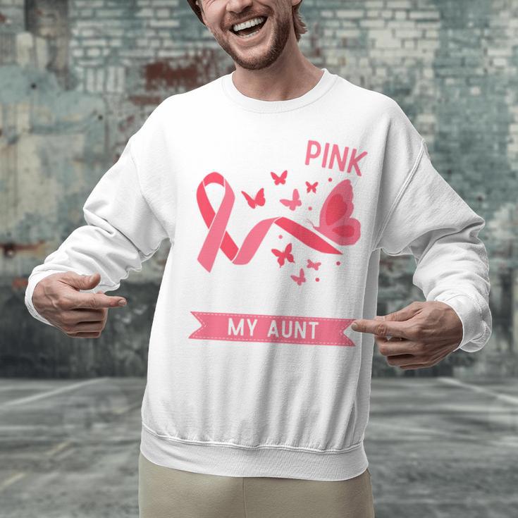 I Wear Pink In Memory Of My Aunt Unisex Sweatshirt