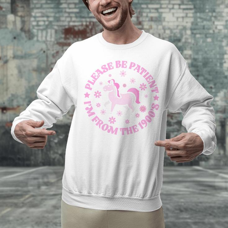 Women Please Be Patient I'm From The 1900s Premium Unisex Sweatshirt Women Please Be Patient I'm From The 1900s Premium Unisex Sweatshirt