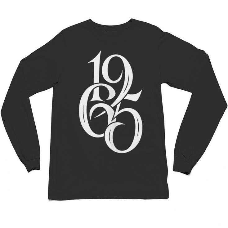 1965 Vintage Retro Birthday Year Nostalgia Unisex Long Sleeve T-Shirt