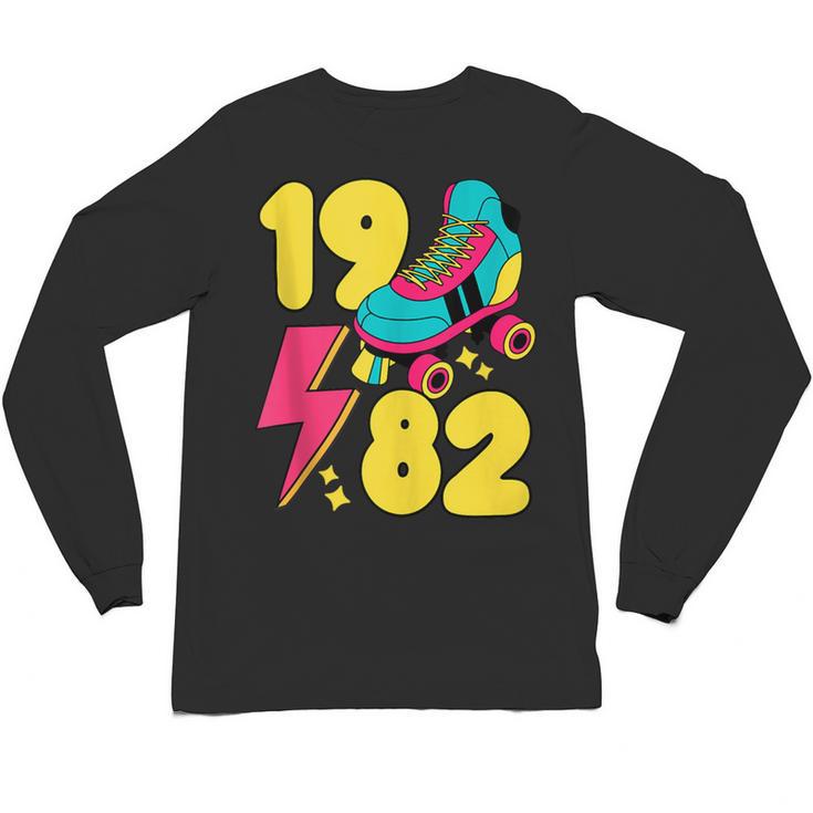 1982 Retro Raised In The 80s Old School Nostalgia Vibes Unisex Long Sleeve T-Shirt