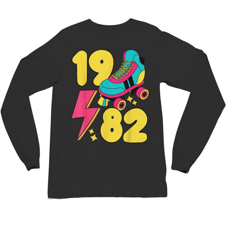 1982 Retro Raised In The 80s Old School Nostalgia Vibes Unisex Long Sleeve T-Shirt