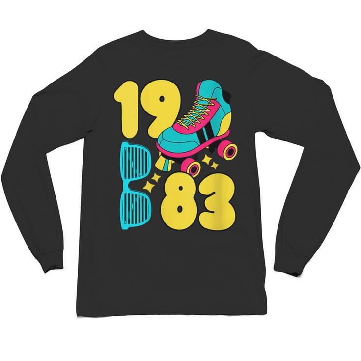 1983 Retro Raised In The 80s Old School Nostalgia Vibes Unisex Long Sleeve T-Shirt