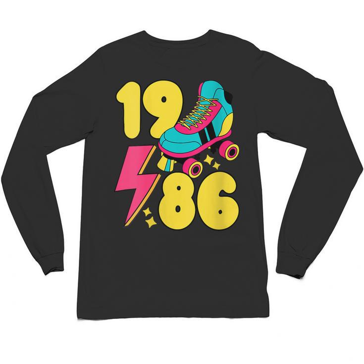1986 Retro Raised In The 80s Old School Nostalgia Vibes Unisex Long Sleeve T-Shirt