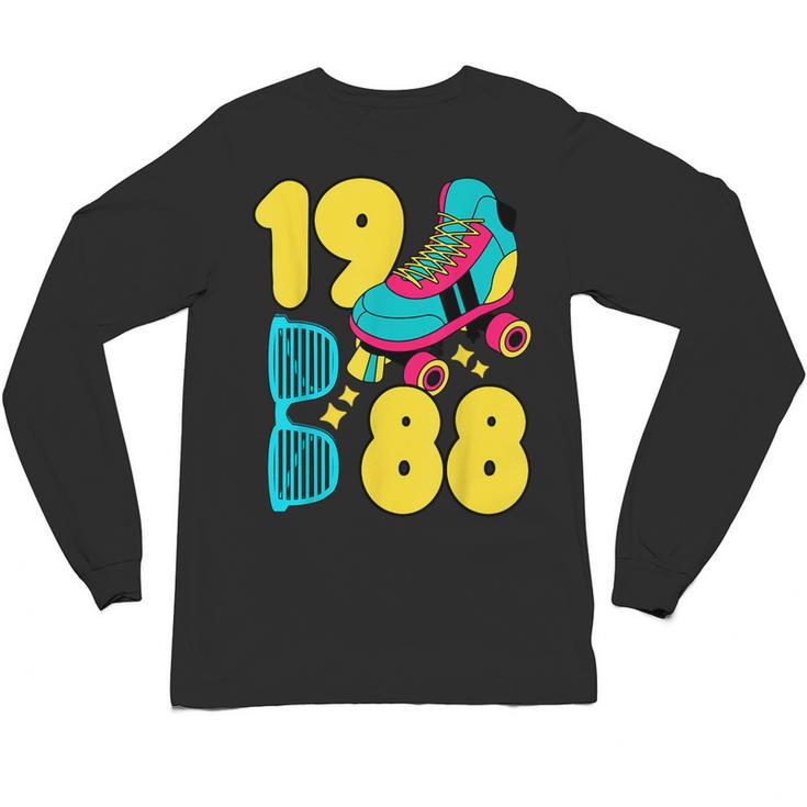 1988 Retro Raised In The 80s Old School Nostalgia Vibes Unisex Long Sleeve T-Shirt