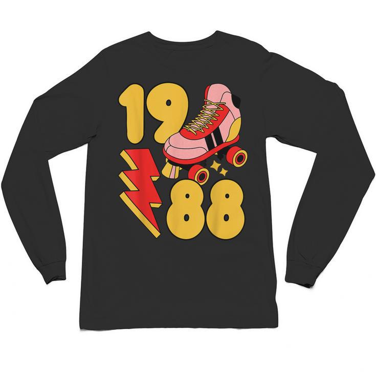 1988 Retro Roller Skate Vintage 80s Nostalgia Collector Unisex Long Sleeve T-Shirt