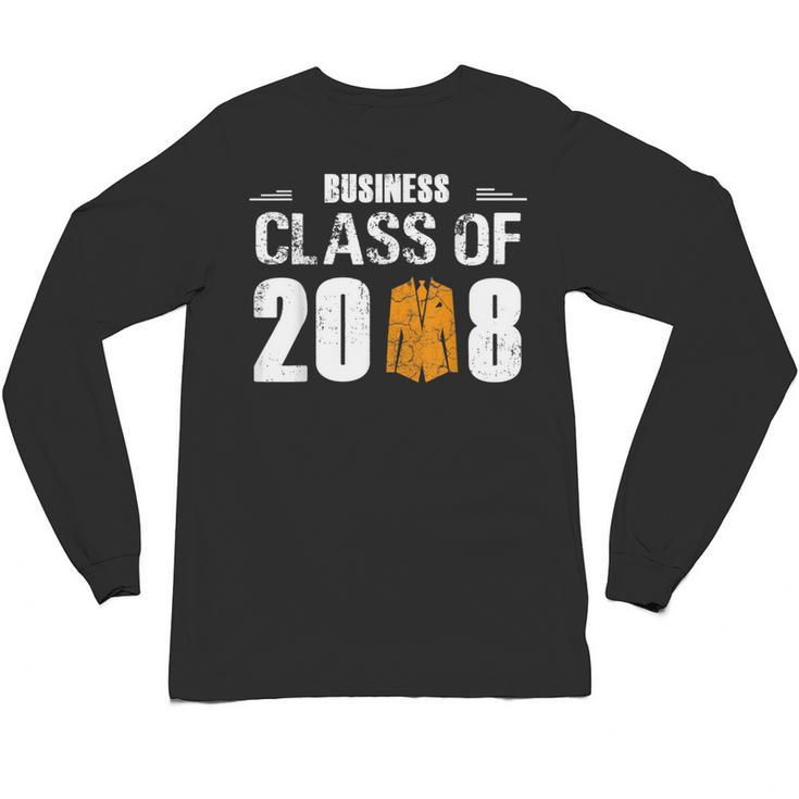2018 Business Graduation Shirt Business Major Unisex Long Sleeve T-Shirt