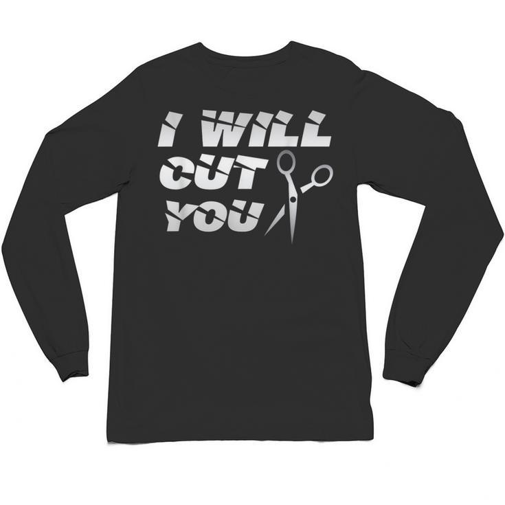 2018 Cosmetology Graduation Design Hair Stylists Unisex Long Sleeve T-Shirt
