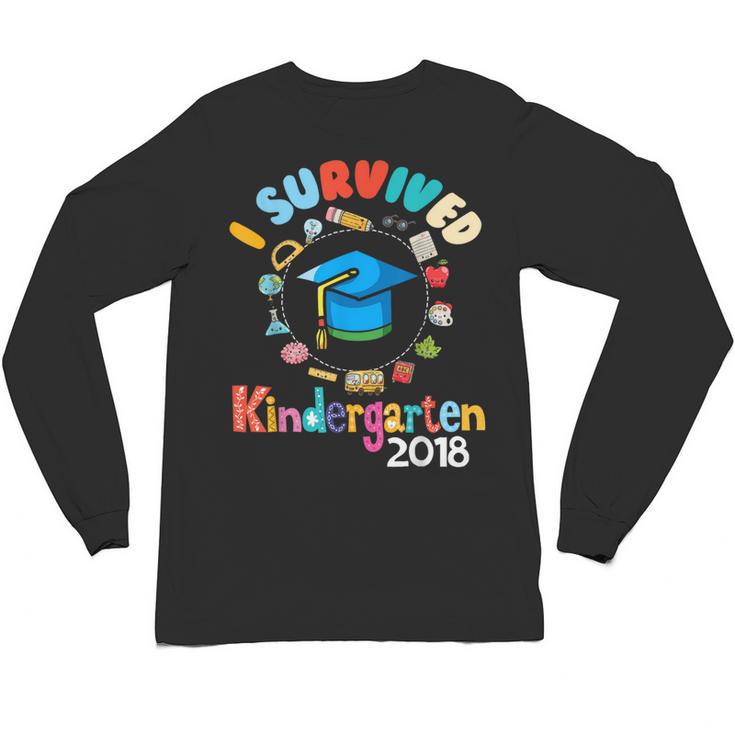 2018 Kindergarten Graduation Graduate Boys Girls Shirt Unisex Long Sleeve T-Shirt