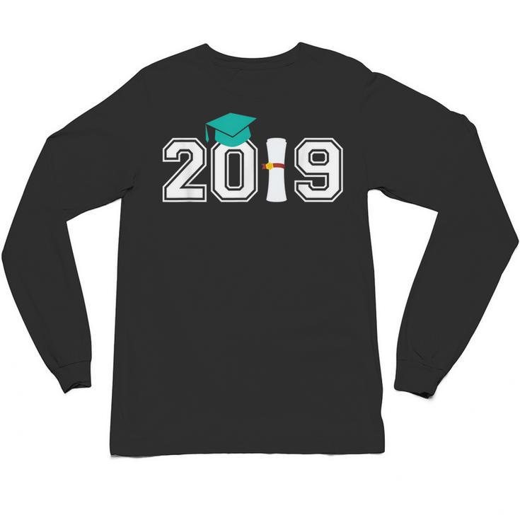2019 Graduate Graduation Shirt For Senior 2019 Unisex Long Sleeve T-Shirt