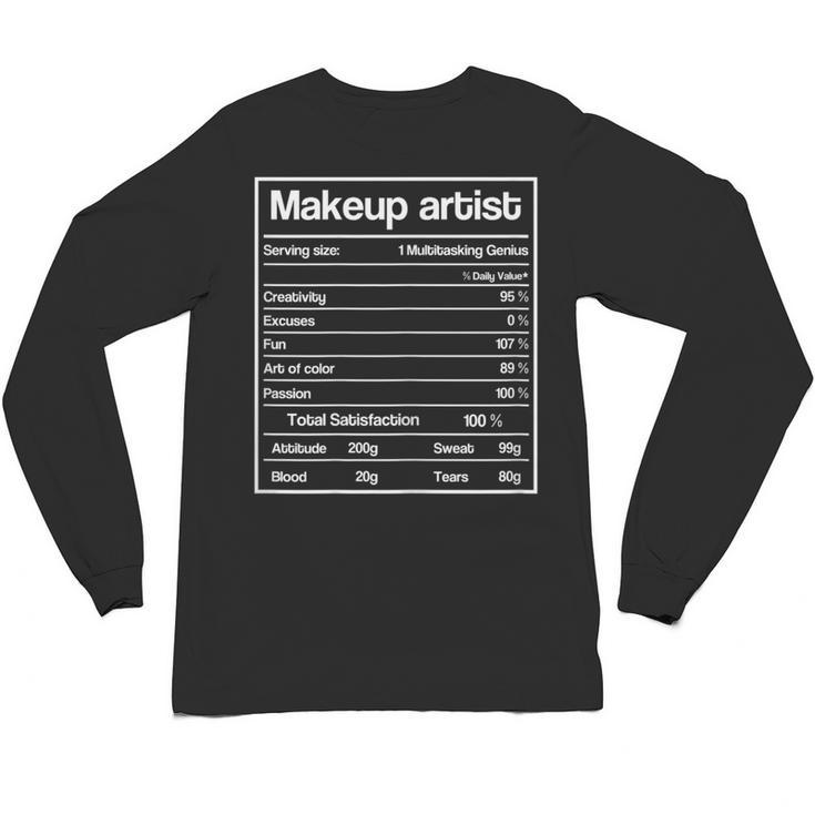 2020 Cosmetology Graduation Design Makeup Artists Hair Unisex Long Sleeve T-Shirt