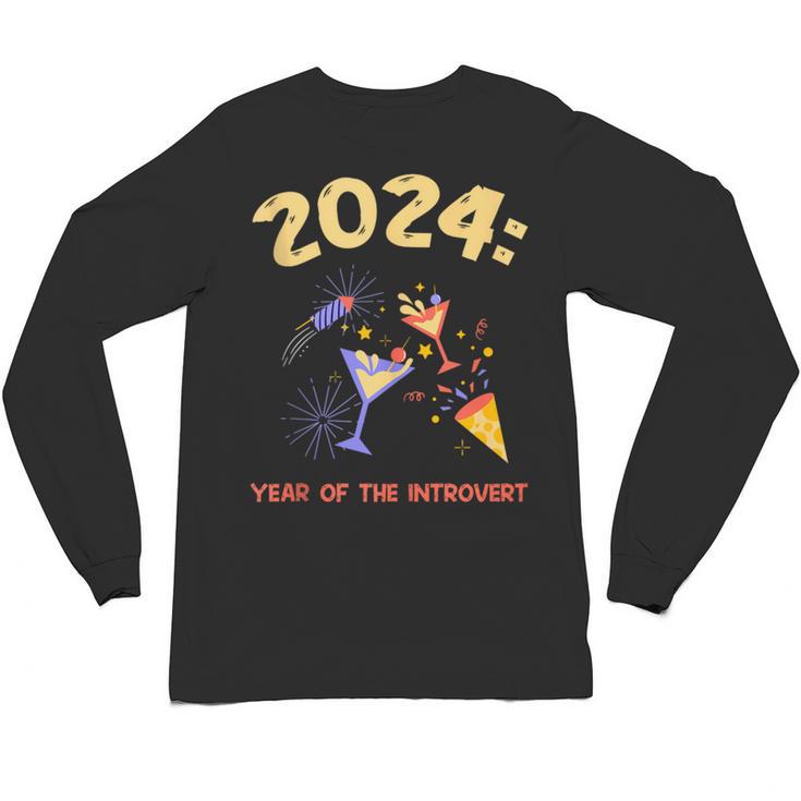 2024 Year Of The Introvert New Year Adventures Unisex Long Sleeve T-Shirt