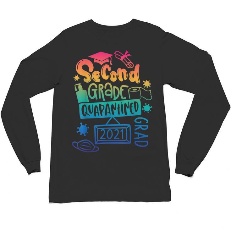 2nd Grade 2021 Graduate Quarantine Second Grade Graduation Unisex Long Sleeve T-Shirt