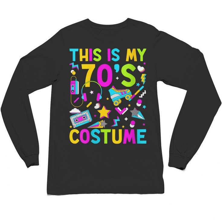 This Is My 70's Costume Nostalgia Mixtape Era 1970s Party Unisex Long Sleeve T-Shirt