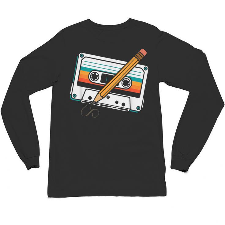 80 S 80s 90s Cassette Tape Nostalgia Retro Band Unisex Long Sleeve T-Shirt 80 S 80s 90s Cassette Tape Nostalgia Retro Band Unisex Long Sleeve T-Shirt
