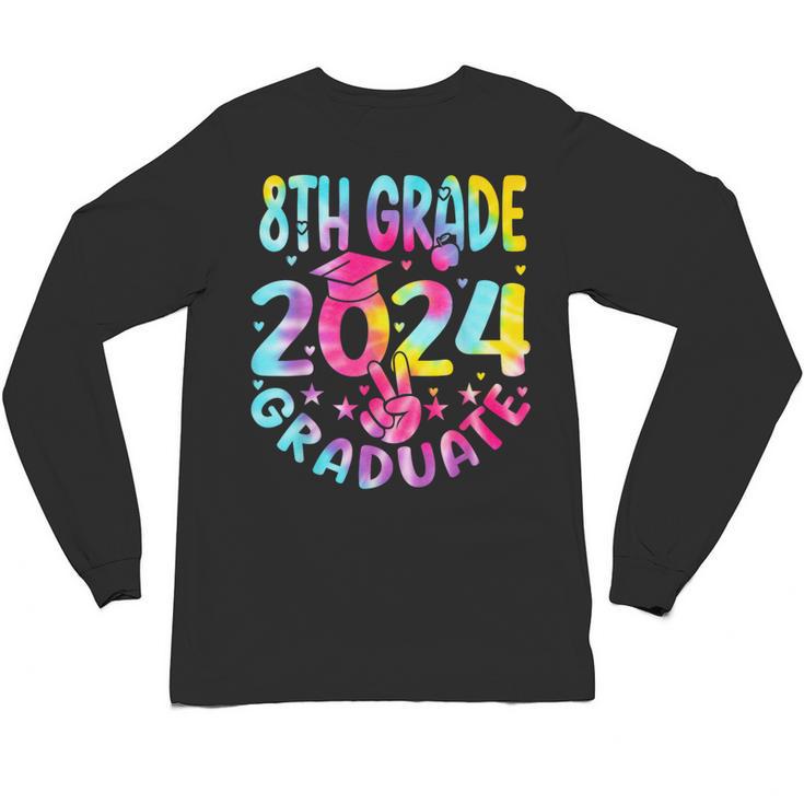 8th Grade Graduate 2024 Graduation Last Day Of School Tie Unisex Long Sleeve T-Shirt