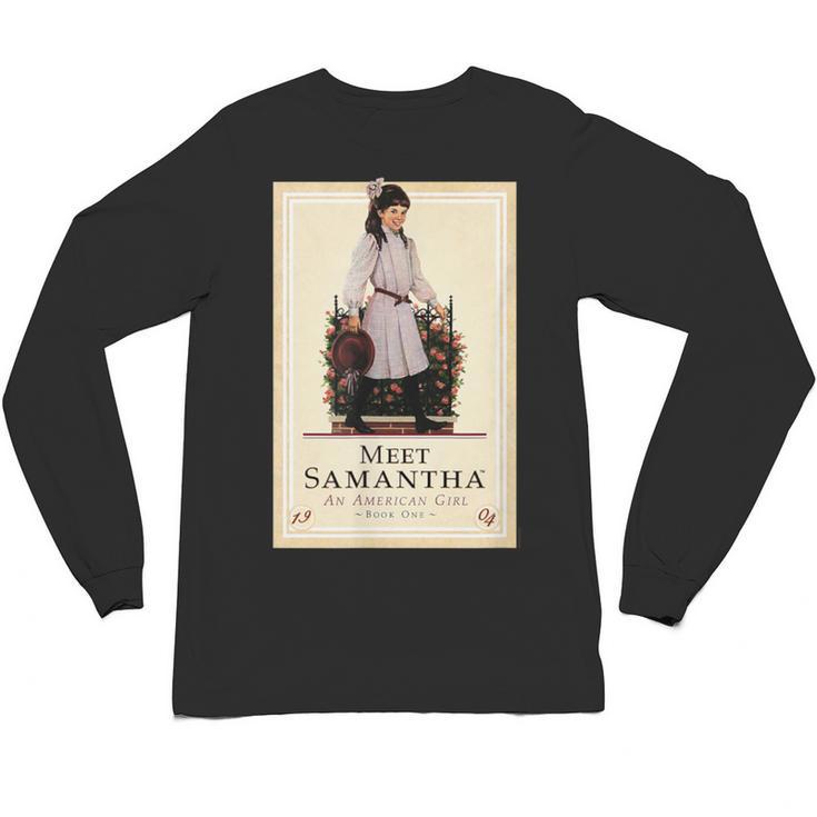 American Girl Meet Samantha Book Cover Unisex Long Sleeve T-Shirt