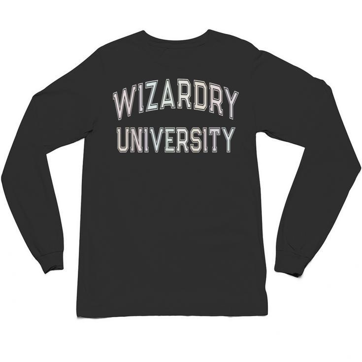 Anti Social WIZARDRY UNIVERSITY Introvert Stay Away Unisex Long Sleeve T-Shirt