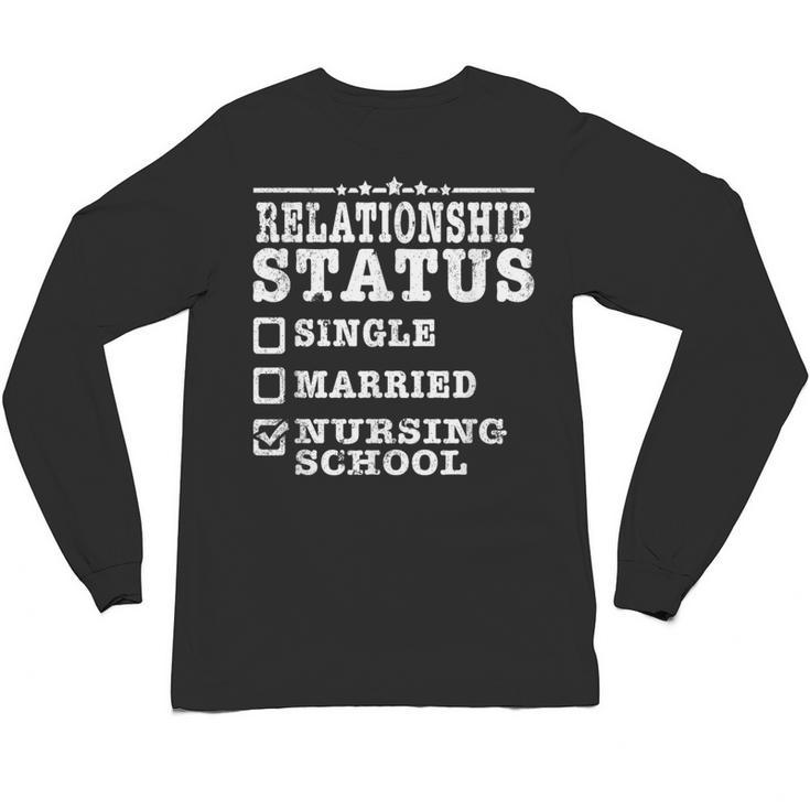 Anti Valentines Day Nursing School Nurse Graduation Shirt Unisex Long Sleeve T-Shirt