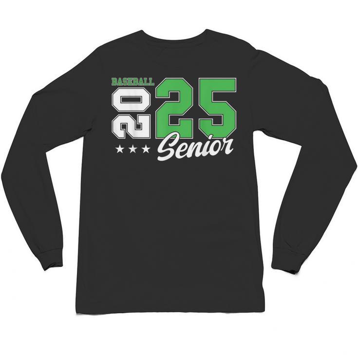 Baseball Senior Night Baseball Senior 2025 Graduation 61 Unisex Long Sleeve T-Shirt