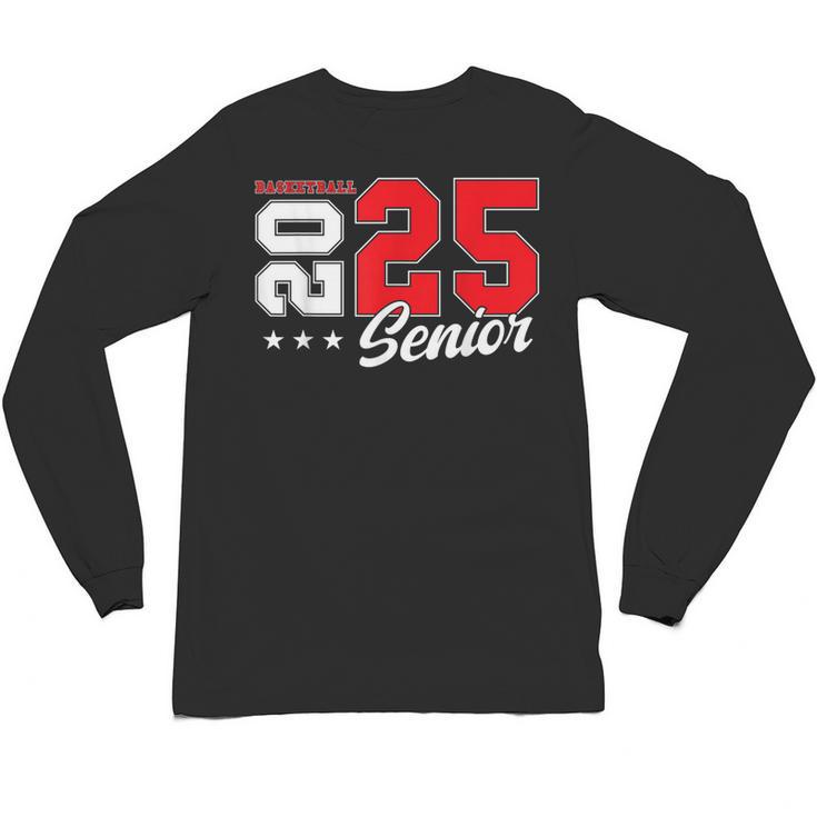 Basketball Senior Night Basketball Senior 2025 Graduation 79 Unisex Long Sleeve T-Shirt