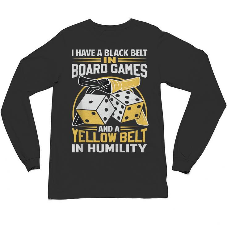 Board Game Saying Shy Introvert Geeks Unisex Long Sleeve T-Shirt