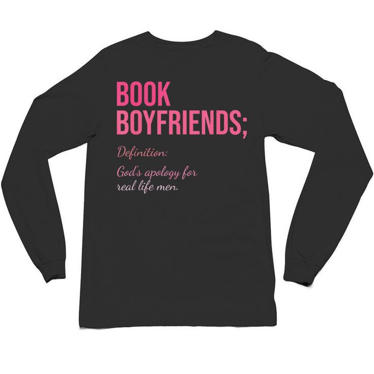 Book Boyfriends Definition Unisex Long Sleeve T-Shirt